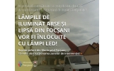 Lămpile de iluminat arse și lipsă din Focșani vor fi înlocuite