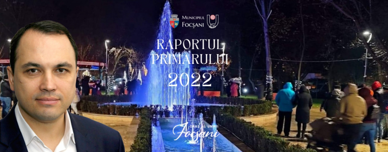 Raportul primarului 2022