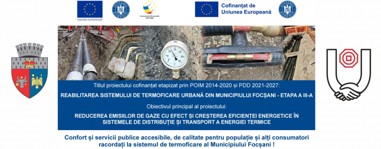 Reabilitarea sistemului de termoficare