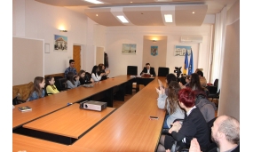 Primirea la Primărie a copiilor de “Ziua Internațională a Cititului Împreună”, eveniment organizat de Biblioteca Județeană - 16 februarie 2017