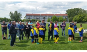 Participare la finala turneului de fotbal „Olimpiada Națională a Sportului Școlar” și înmânarea trofeului câștigătorilor - 21 mai 2017