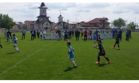 Participare la finala turneului de fotbal „Olimpiada Națională a Sportului Școlar” și înmânarea trofeului câștigătorilor - 21 mai 2017