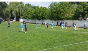 Participare la finala turneului de fotbal „Olimpiada Națională a Sportului Școlar” și înmânarea trofeului câștigătorilor - 21 mai 2017