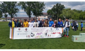Participare la finala turneului de fotbal „Olimpiada Națională a Sportului Școlar” și înmânarea trofeului câștigătorilor - 21 mai 2017