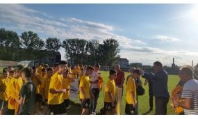 Participare la finala Cupei României – faza județeană și înmânarea trofeului caștigătorilor CSM Focșani - 10 iunie 2017