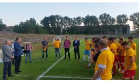 Participare la finala Cupei României – faza județeană și înmânarea trofeului caștigătorilor CSM Focșani - 10 iunie 2017
