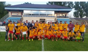 Participare la finala Cupei României – faza județeană și înmânarea trofeului caștigătorilor CSM Focșani - 10 iunie 2017