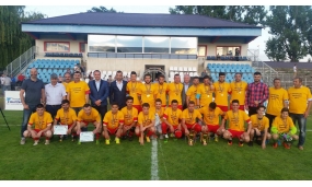Participare la finala Cupei României – faza județeană și înmânarea trofeului caștigătorilor CSM Focșani - 10 iunie 2017