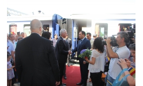 Trenul regal - Întâlnire cu Principesa Elisabeta și Principele Radu - iulie 2017