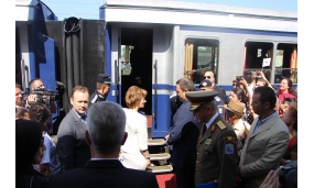 Trenul regal - Întâlnire cu Principesa Elisabeta și Principele Radu - iulie 2017