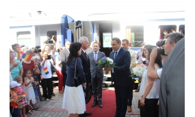 Trenul regal - Întâlnire cu Principesa Elisabeta și Principele Radu - iulie 2017