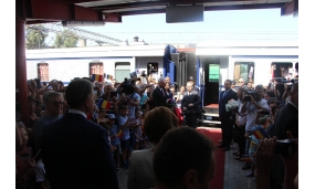 Trenul regal - Întâlnire cu Principesa Elisabeta și Principele Radu - iulie 2017