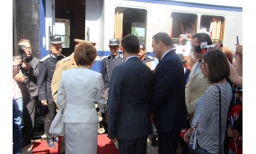 Trenul regal - Întâlnire cu Principesa Elisabeta și Principele Radu - iulie 2017