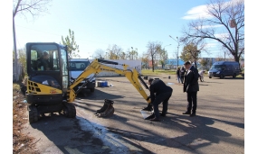 Start lucrări Parc Tematic - 1 noimebrie 2017