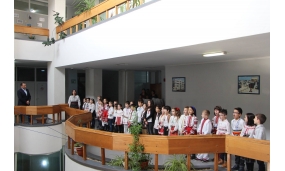 Colindători la Primărie - 19 decembrie 2017