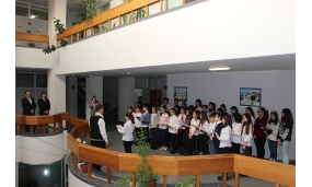 Colindători la Primărie - 19 decembrie 2017