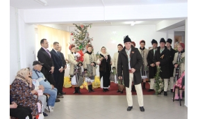 Moș Crăciun la Căminul pentru persoane Vârstnice - 21 decembrie 2017