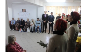 Moș Crăciun la Căminul pentru persoane Vârstnice - 21 decembrie 2017