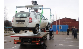 Utilaj nou pentru ridicat mașini - 11 ianuarie 2018