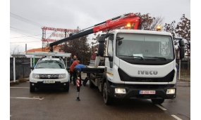 Utilaj nou pentru ridicat mașini - 11 ianuarie 2018