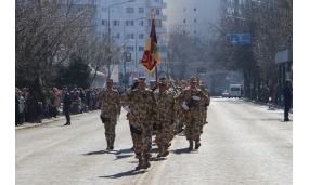 Bun venit militarilor din Brigada 280 Infanterie Protecţia Forţei „Inimi Neînfricate” din Focșani - 8 martie 2018