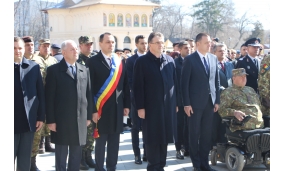Bun venit militarilor din Brigada 280 Infanterie Protecţia Forţei „Inimi Neînfricate” din Focșani - 8 martie 2018