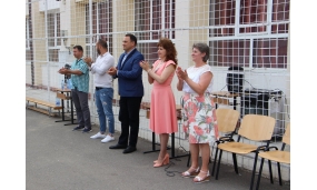 Inaugurarea terenului de sport al Scolii Gimnaziale "Alexandru Vlahuta" - 11 iunie 2018 