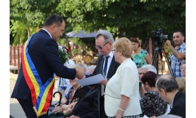 Premierea cuplurilor de aur - Zilele Municipiului Focsani - 07.07.2018