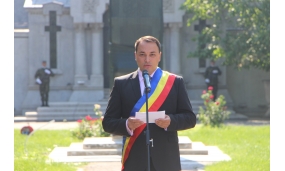 Depunere de coroane la Mausoleul Eroilor din Sud - "Vrancea Eroica 3 - 6 august 2018"