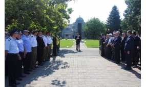 Depunere de coroane la Mausoleul Eroilor din Sud - "Vrancea Eroica 3 - 6 august 2018"