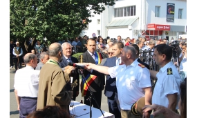 Depunere de coroane la Mausoleul Eroilor din Sud - "Vrancea Eroica 3 - 6 august 2018"