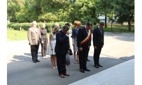 Depunere de coroane la Mausoleul Eroilor din Sud - "Vrancea Eroica 3 - 6 august 2018"