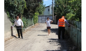 Start lucrarilor pe strazile Poligonului, Alexandru Sahia, Fdt. Alexandru Sahia si Lunei - 9 august 2018
