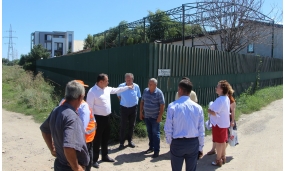 Start lucrarilor pe strazile Poligonului, Alexandru Sahia, Fdt. Alexandru Sahia si Lunei - 9 august 2018