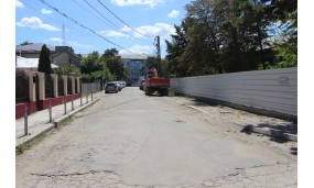 Start lucrarilor pe strazile Poligonului, Alexandru Sahia, Fdt. Alexandru Sahia si Lunei - 9 august 2018