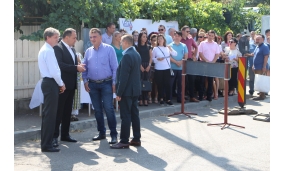 Ultima parte a proiectului „Extinderea și modernizarea sistemului de alimentare cu apă și canalizare, județul Vrancea – Vranceaqua, etapa a II-a” 24.08.2018