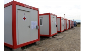 Amplasarea modulelor de locuit pe strada Tisei