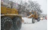 Condiții de iarnă în Focșani 
