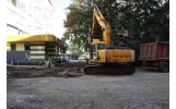 Au început lucrările de reabilitare la parcarea str. Eroilor