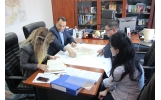 Întâlnire cu reprezentantul firmei câștigătoare a licitației pentru finalizarea lucrării la “Planul Urbanistic General” al municipiului Focșani