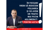 Primarul Misăilă vrea un trafic mai puțin poluant în Municipiul Focșani