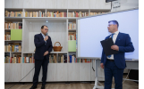 A fost inaugurată biblioteca Școlii Gimnaziale „Anghel Saligny”