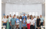 Primarul Cristi Valentin Misăilă i-a premiat pe elevii focșăneni care au obținut media 10 la Examenul de Evaluare Națională, sesiunea iunie 2023.