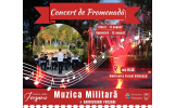 Concert de promenadă organizat de Muzica Militară a Garnizoanei Focșani în cadrul seriei „August Artistic”.