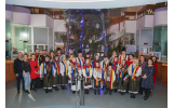 Colindători de la Ansamblul folcloric ”Cociereanca” din Republica Moldova ne-au încântat cu colinde tradiționale și un mesaj special pentru Sărbătorile de Iarnă