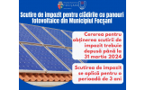 Scutire de impozit acordată de Primăria Municipiului Focșani proprietarilor de panouri fotovoltaice
