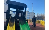 Locul de joacă din Cartierul ANL Sud a fost incendiat