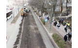 Am început lucrările pregătitoare pentru asfaltarea Bulevardului Gării, pe tronsonul cuprins între străzile Bârsei și Grigore Ionescu