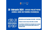 Marți, 20 februarie 2024, va fi organizată o licitație publică pentru locurile rămase libere în parcările rezidențiale din Municipiul Focșani