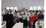 Elevi și profesori din Ucraina, Transnistria și Republica Moldova, în vizită la Primăria Focșani